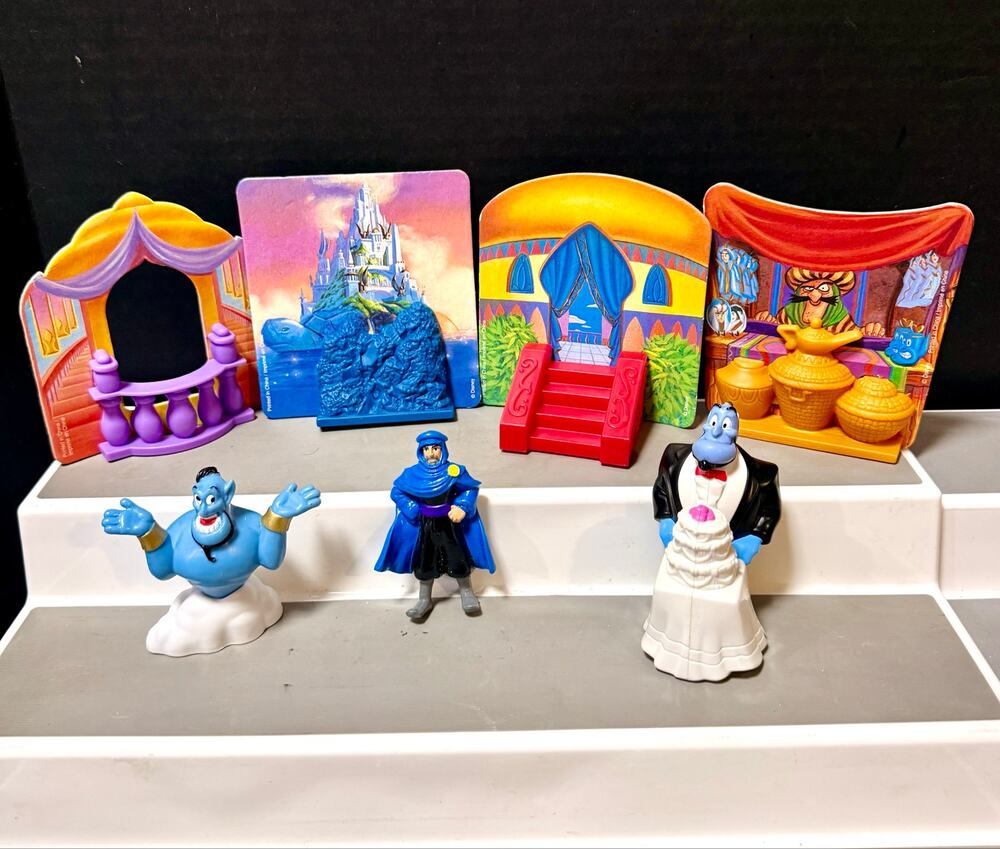 1996 Disney Aladdin and the King of Thieves McDonald's Happy Meal toys